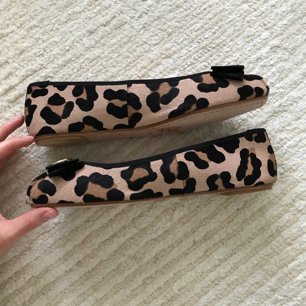 NWOT Kate Spade Fontana Too leopard print flats - Picture 6 of 8